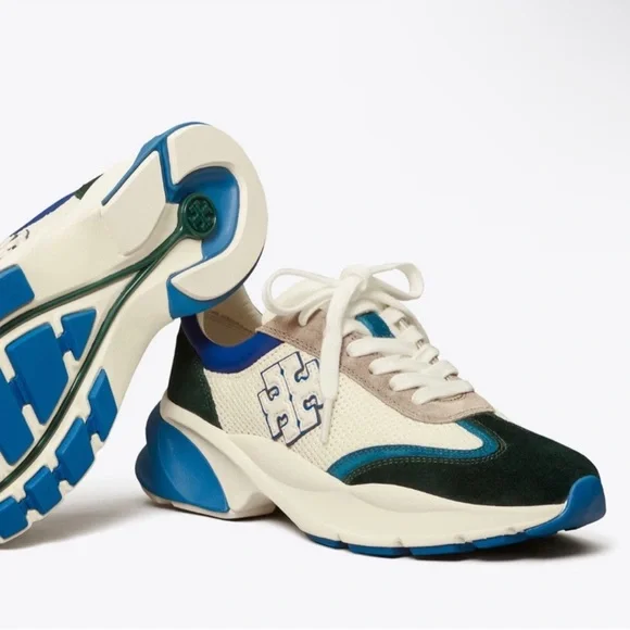 Tory Burch Good Luck Trainer Sneakers size 7.5 - Picture 9 of 9